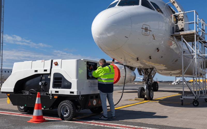 GPU ñ unidad de potencia en tierra para aeronaves