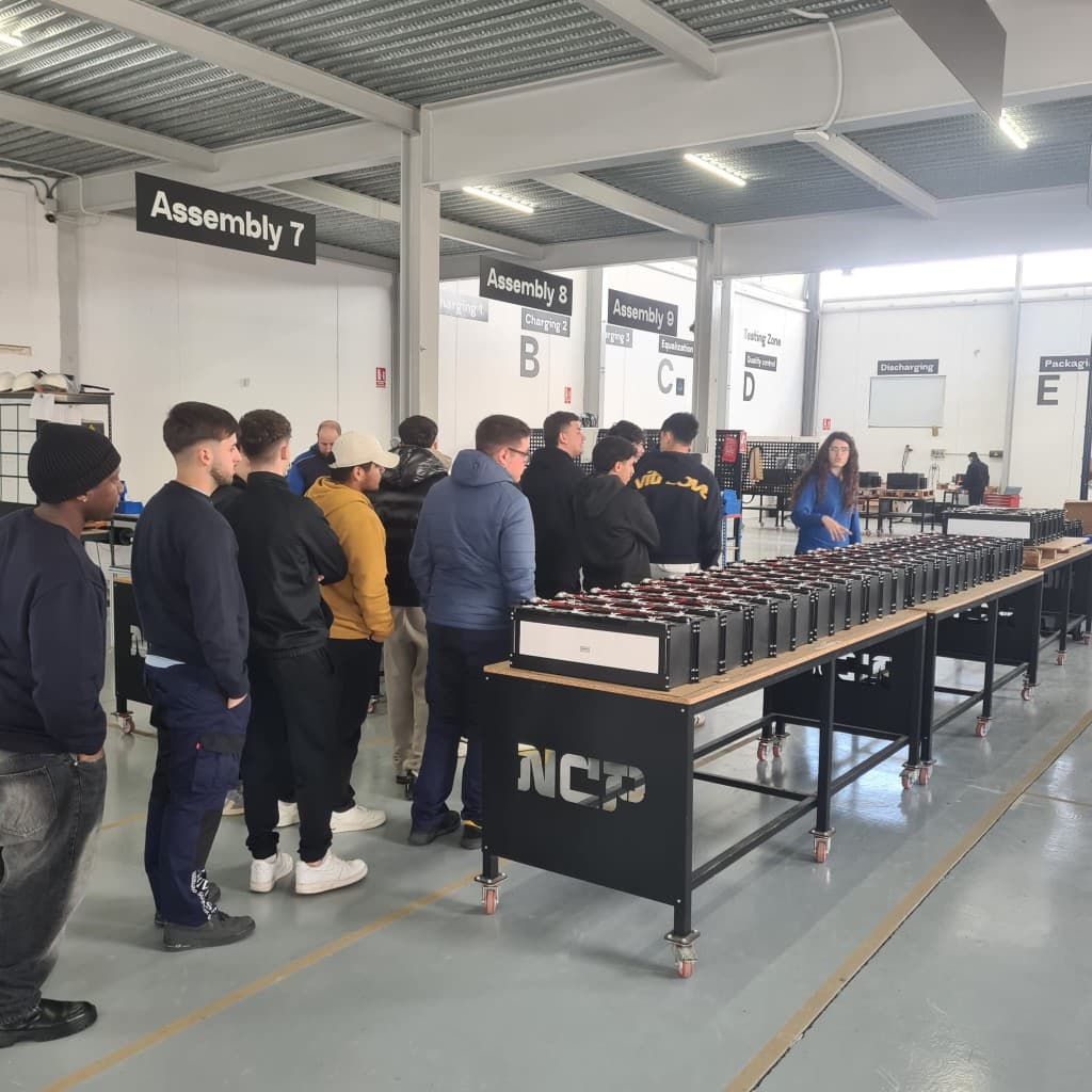 Visita formativa en las instalaciones de producción NCPower