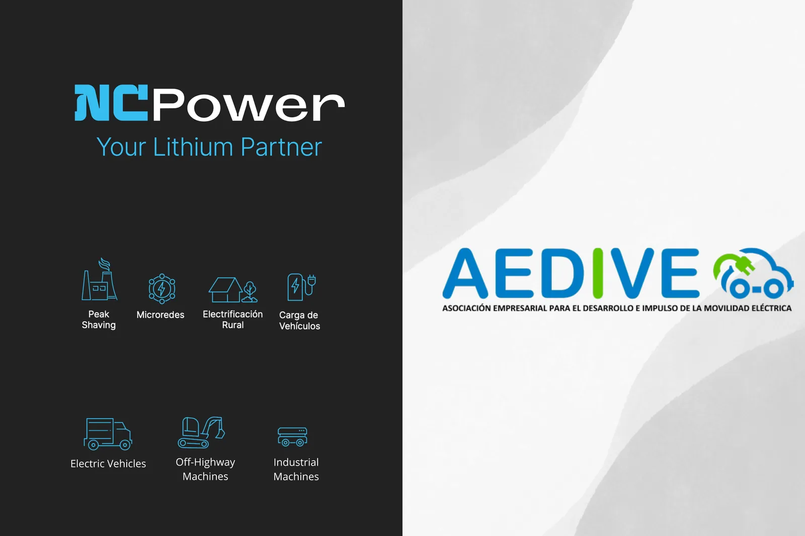 Imagen de portada: NCPOWER, Nuevo Miembro de AEDIVE