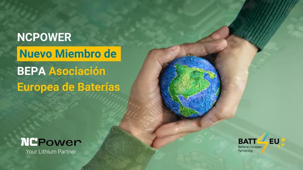 Imagen de portada: NCPOWER, Nuevo Miembro de la Asociación Europea de Baterías