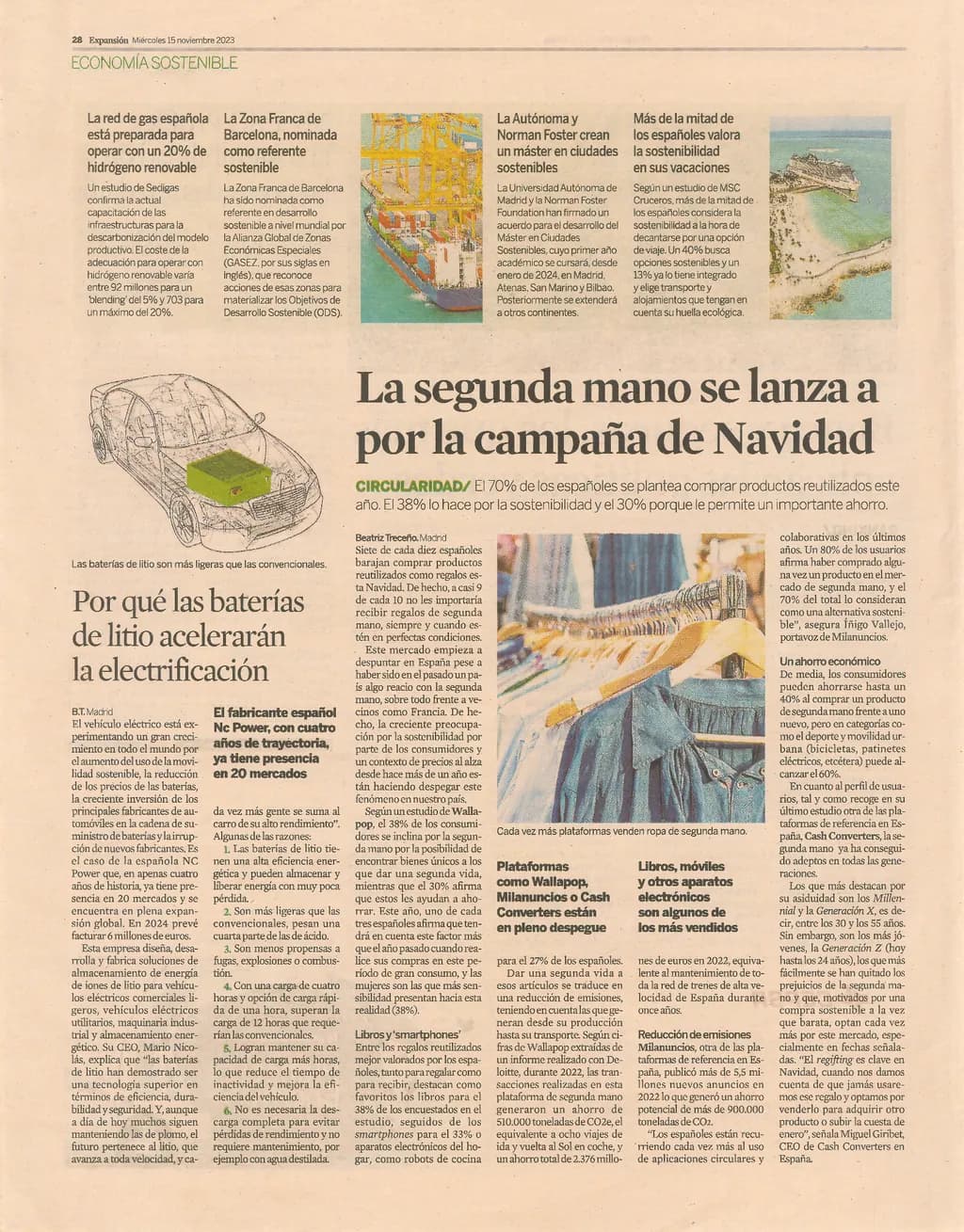 Imagen de portada: Por qué las baterías de litio acelerarán la electrificación